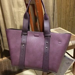 Calvin Klein tote plum large